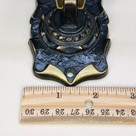 Vintage 70s Amerock Carriage House Hand Towel Ring Holder: Wall Mount- Bathroom - Picture 10 of 11